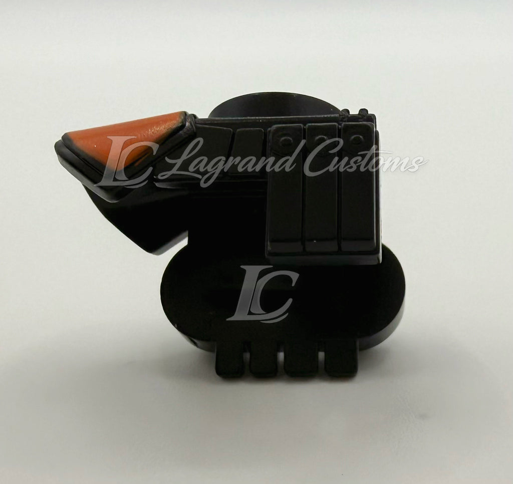 Lego Star Wars Custom Pauldron Orange Left Sholder