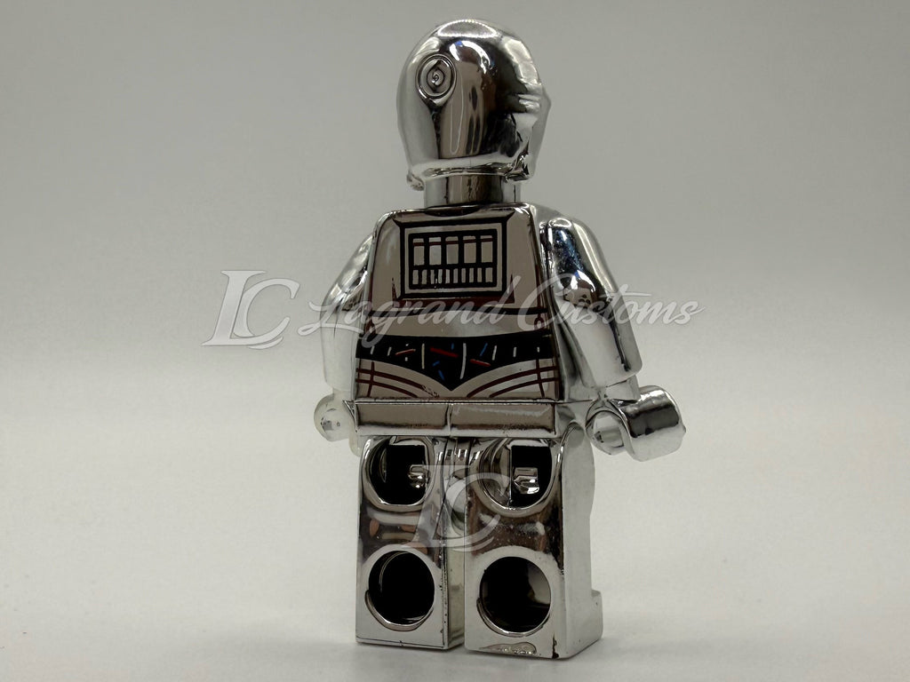SW CHROME protocol droid MINFIG 3P0
