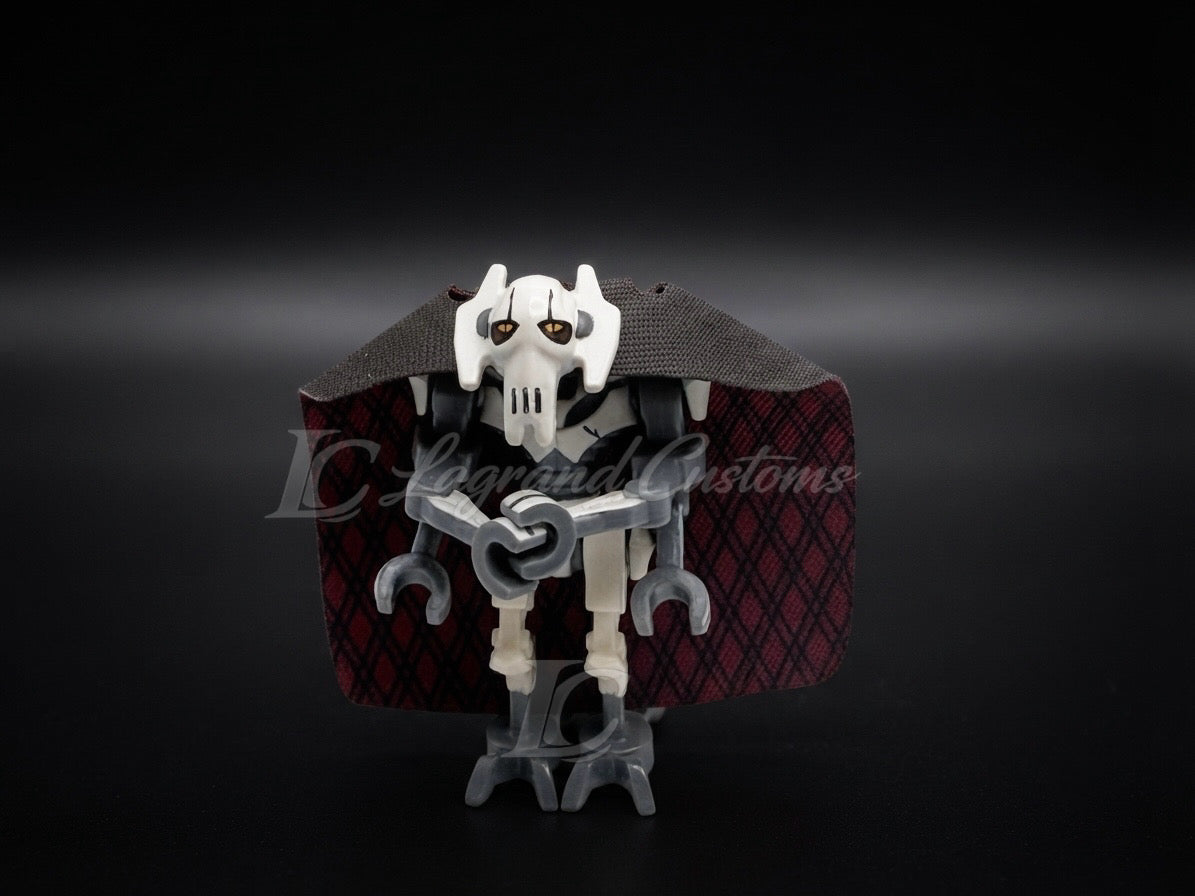 Lego Star Wars General Grevious Dual Sided printed Cape