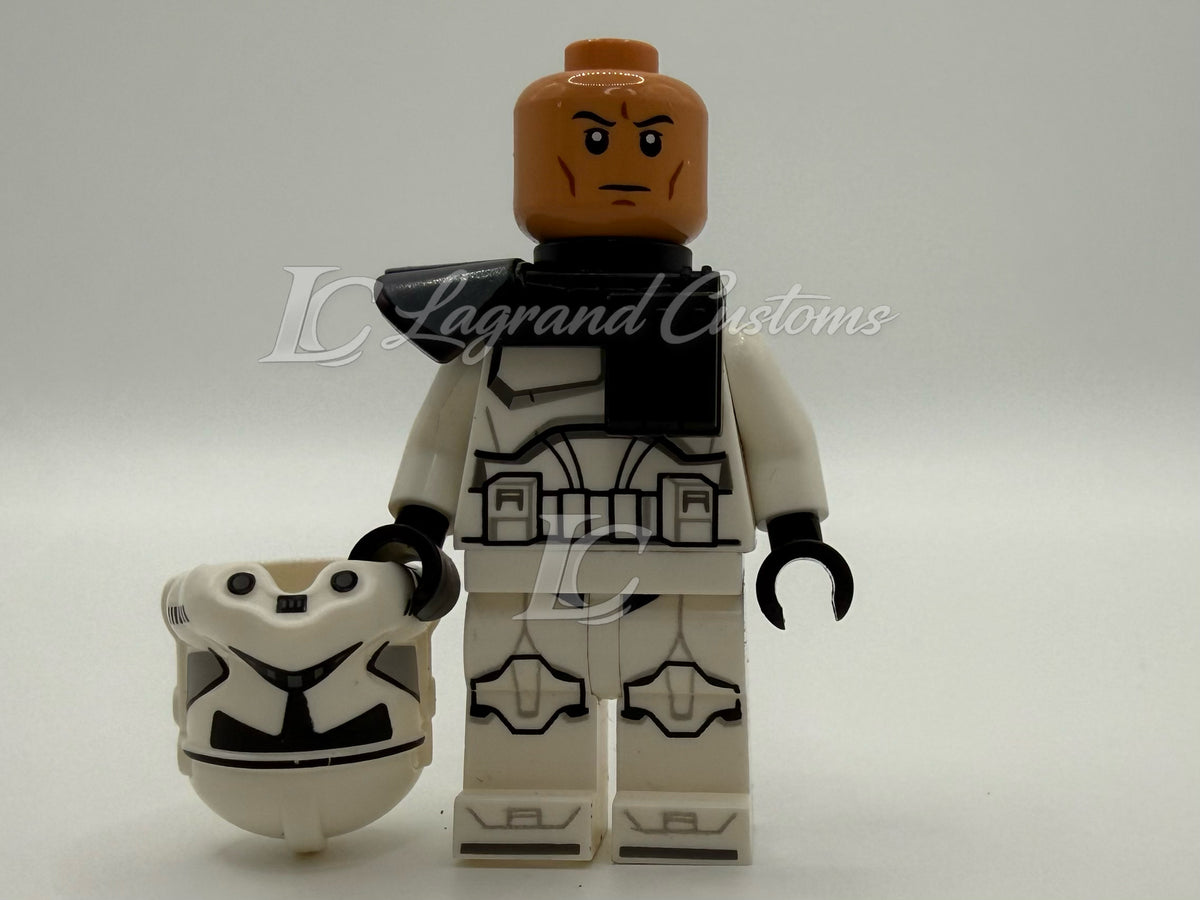 Lego Star Wars Custom Pauldron Gray Right