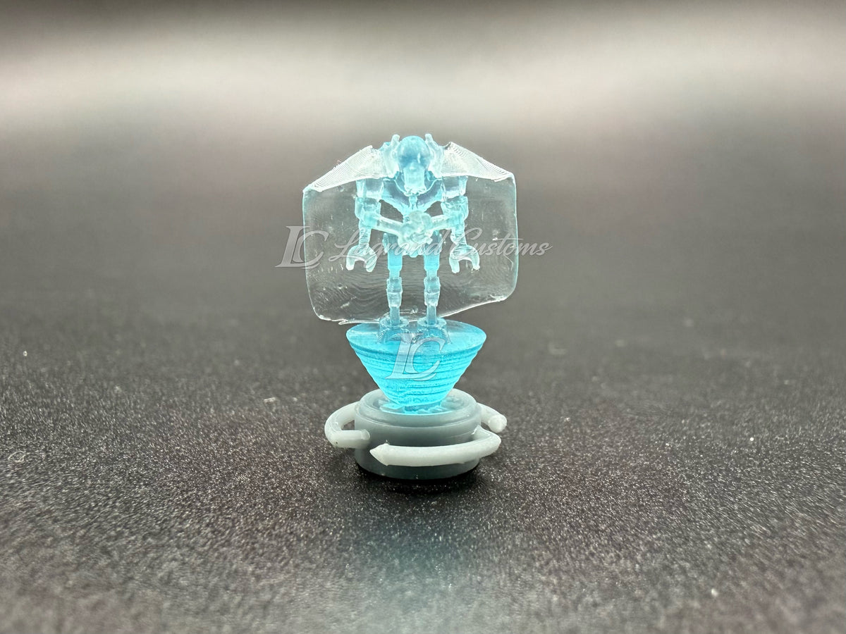 LEGO Star Wars General Grevious MiniFig Hologram set Lagrand Customs Exclusive
