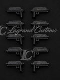 Custom Lego DC-17 PISTOL x10 LOT for Clone trooper Minifigures  Captain Rex