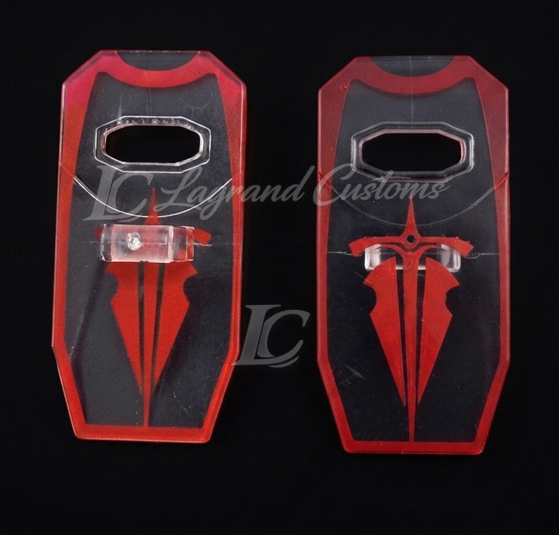 Lego Star Wars Clone Troopers Coruscant gaurd Riot Sheilds Red