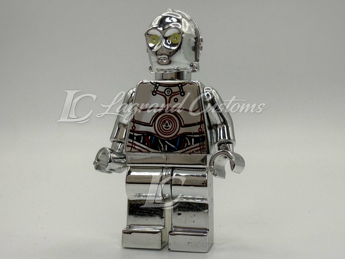 SW CHROME protocol droid MINFIG 3P0