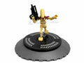 Lego Star Wars Custom Articulated Security Battle Droid