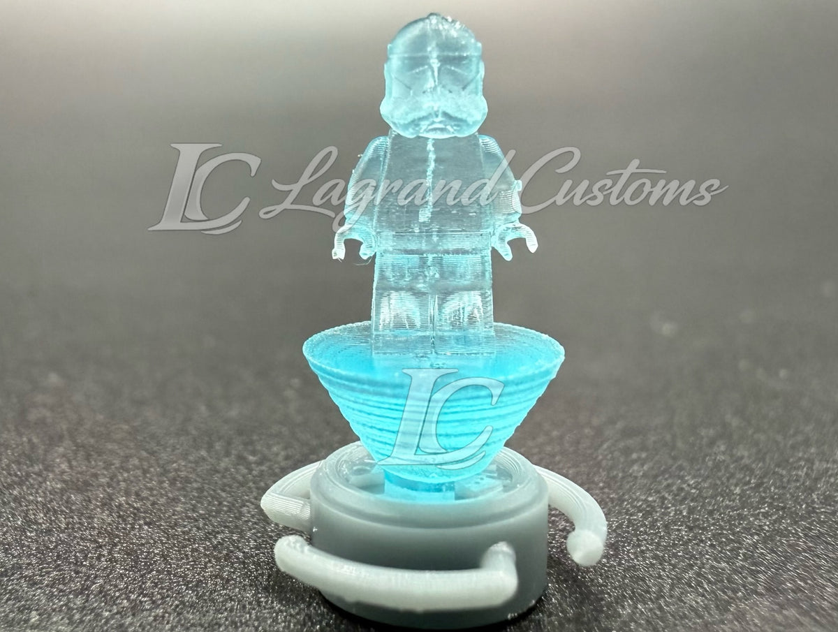 LEGO Star Wars P2 Clone MiniFig Hologram set Lagrand Customs Exclusive